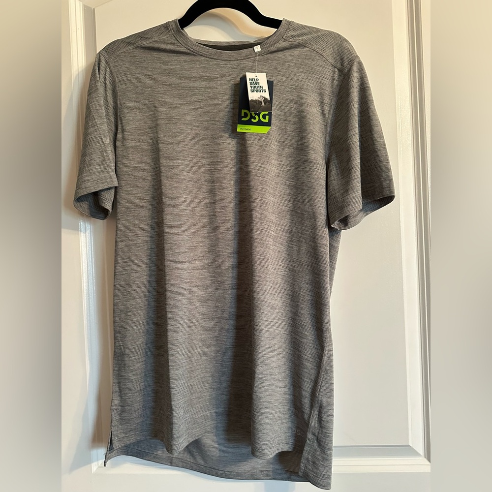 DSG Men's Heather Gray Short Sleeve Tee
